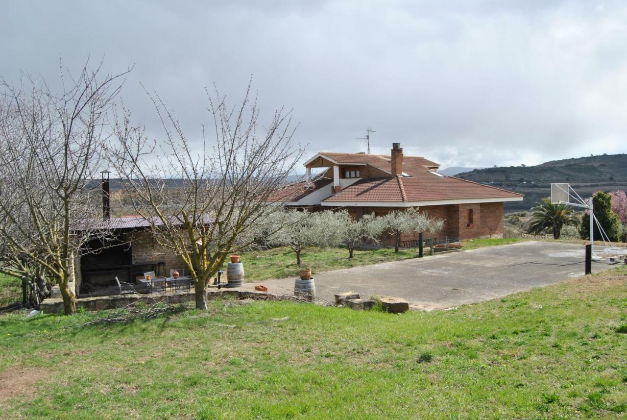 Casa Pichon Etxea Villa La puebla de Labarca Luaran gambar